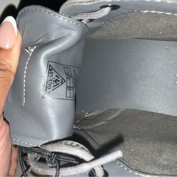 Guess Gray Canvas Shoes - Picture 8 of 8